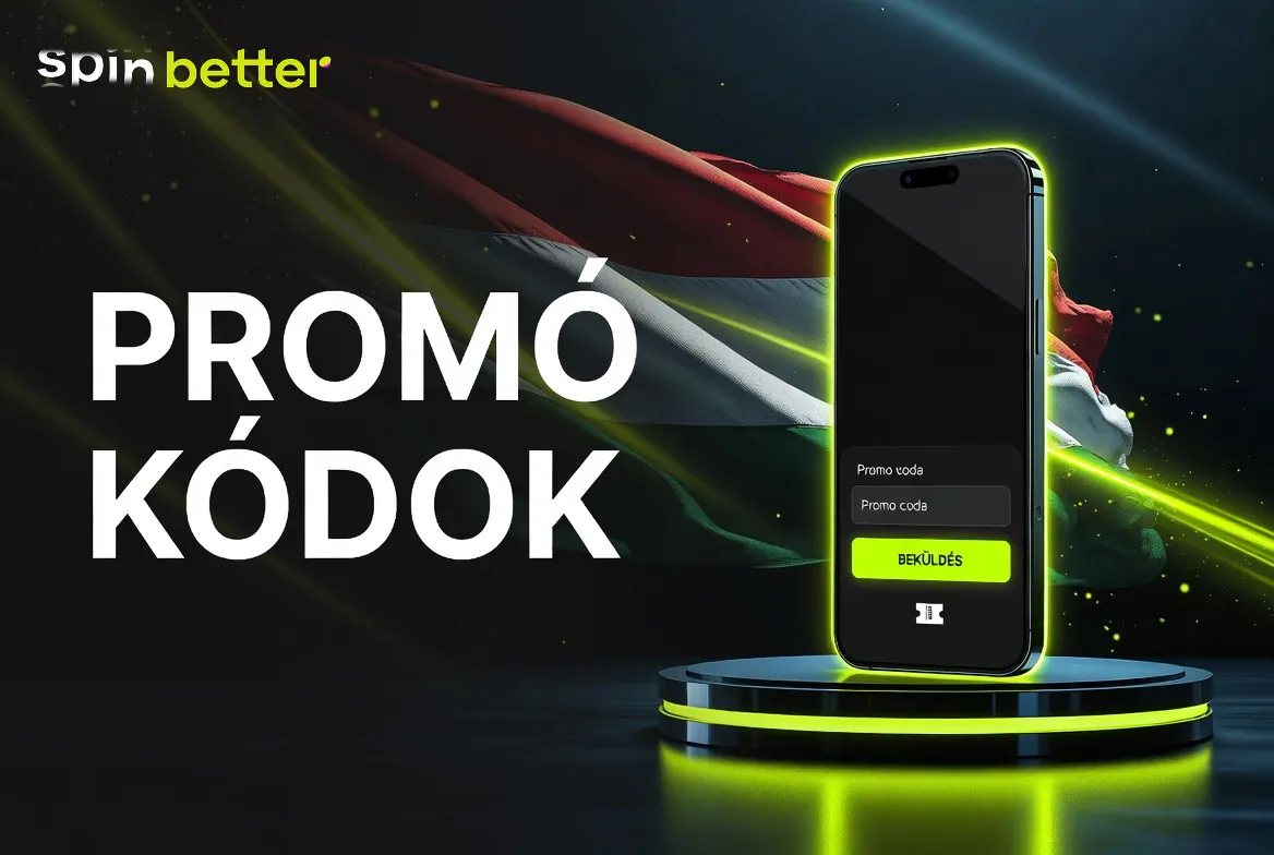 SpinBetter promo code beviteli mezője a regisztrációs felületen
