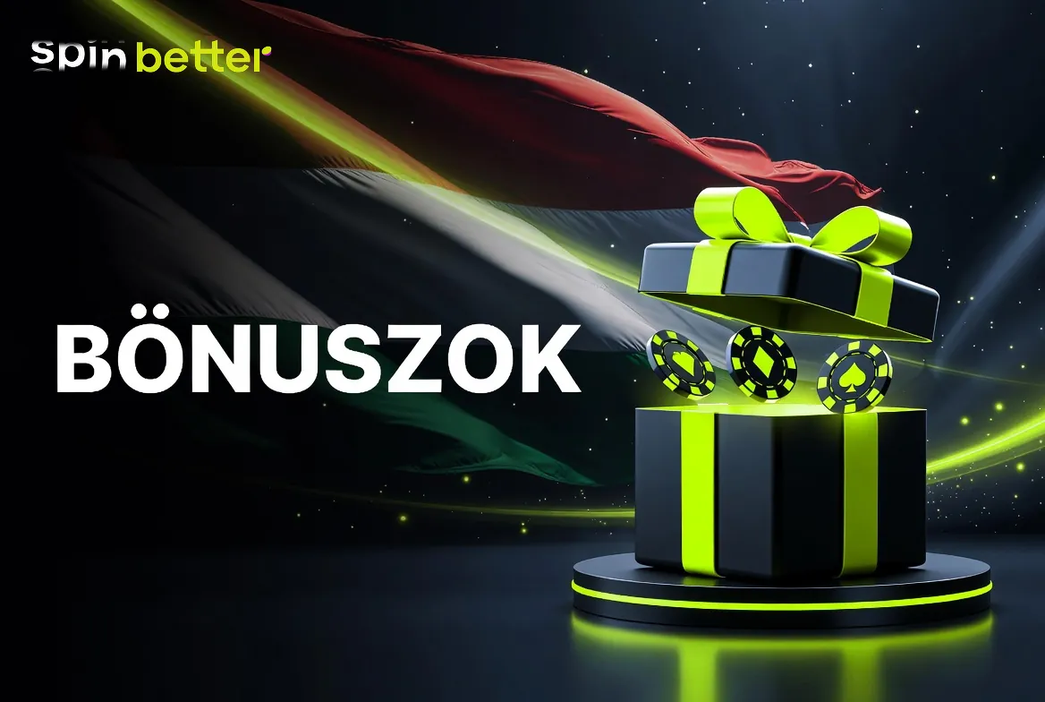 SpinBetter bonus oldal a négylépcsős üdvözlő csomaggal