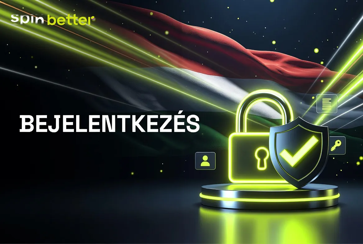 SpinBetter belépés – bejelentkezési felület a fiókhoz